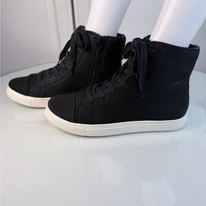 Dolce Vita Black High-Top Sneakers